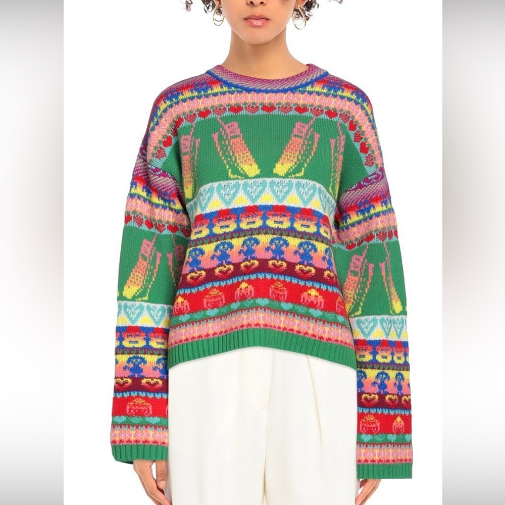 Stella McCartney Wool Cropped Sweater